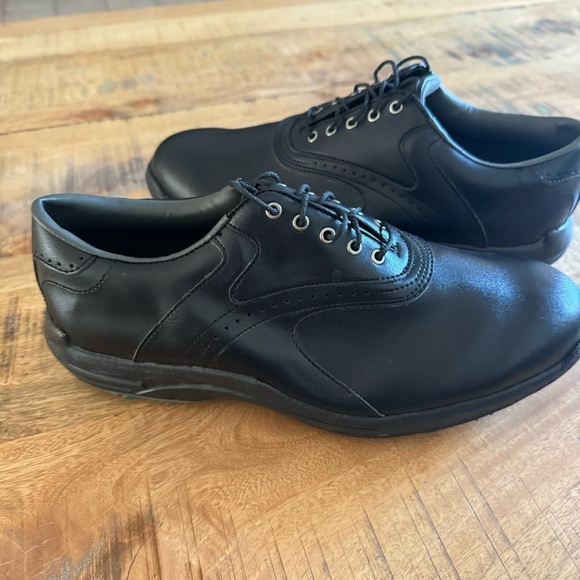 FootJoy Mens GreenJoys Golf Shoes Classic Oxford Shoe Foot Joy Size 10 W - Picture 6 of 14